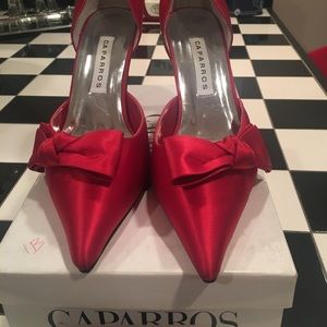Beautiful Red Capparos Shoes